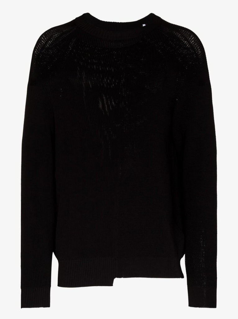 Gum Split Crew Neck Sweater