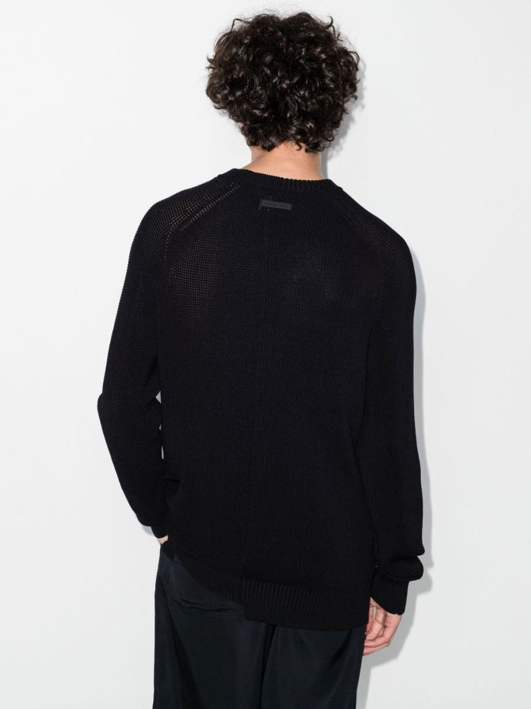 Gum Split Crew Neck Sweater