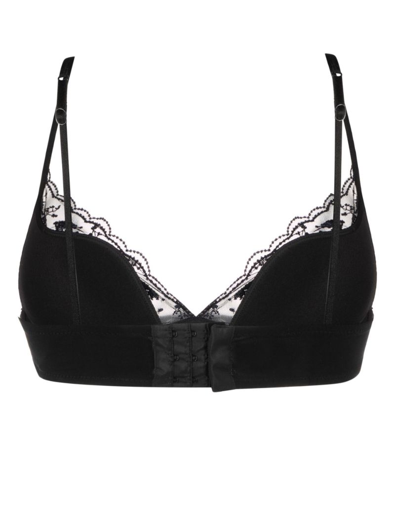 Black Midnight Botanica Lace Bra
