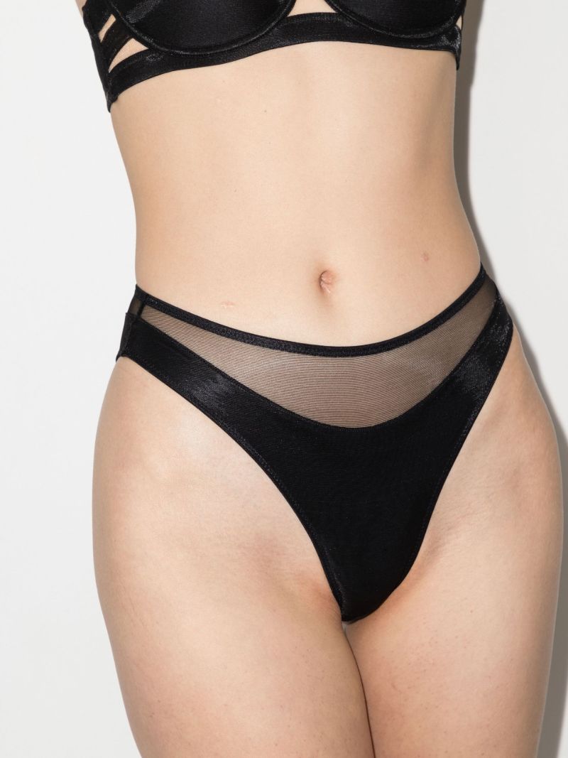 Lucky Semi Sheer Thong