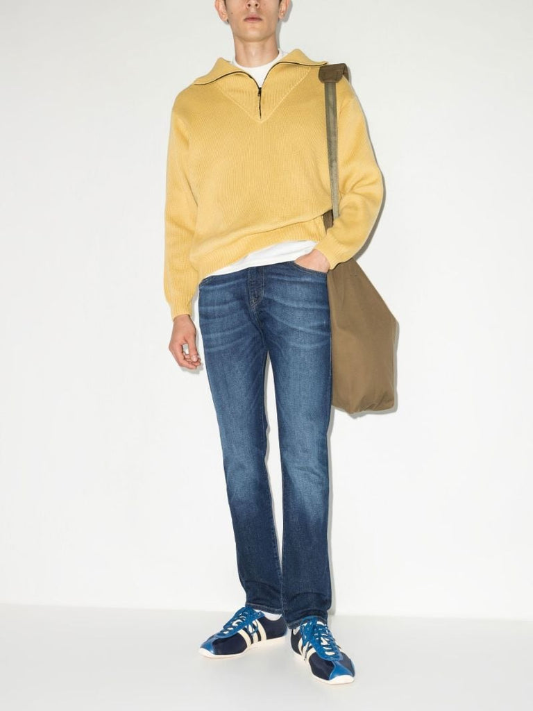 Blue Rocco Straight Leg Jeans