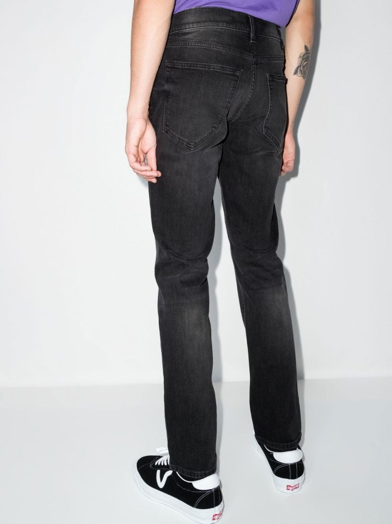 Black Rocco Straight Leg Jeans