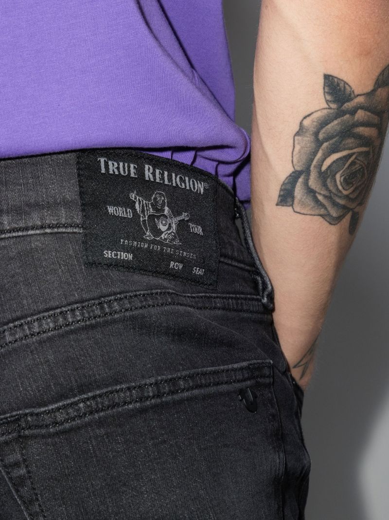 Black Rocco Straight Leg Jeans