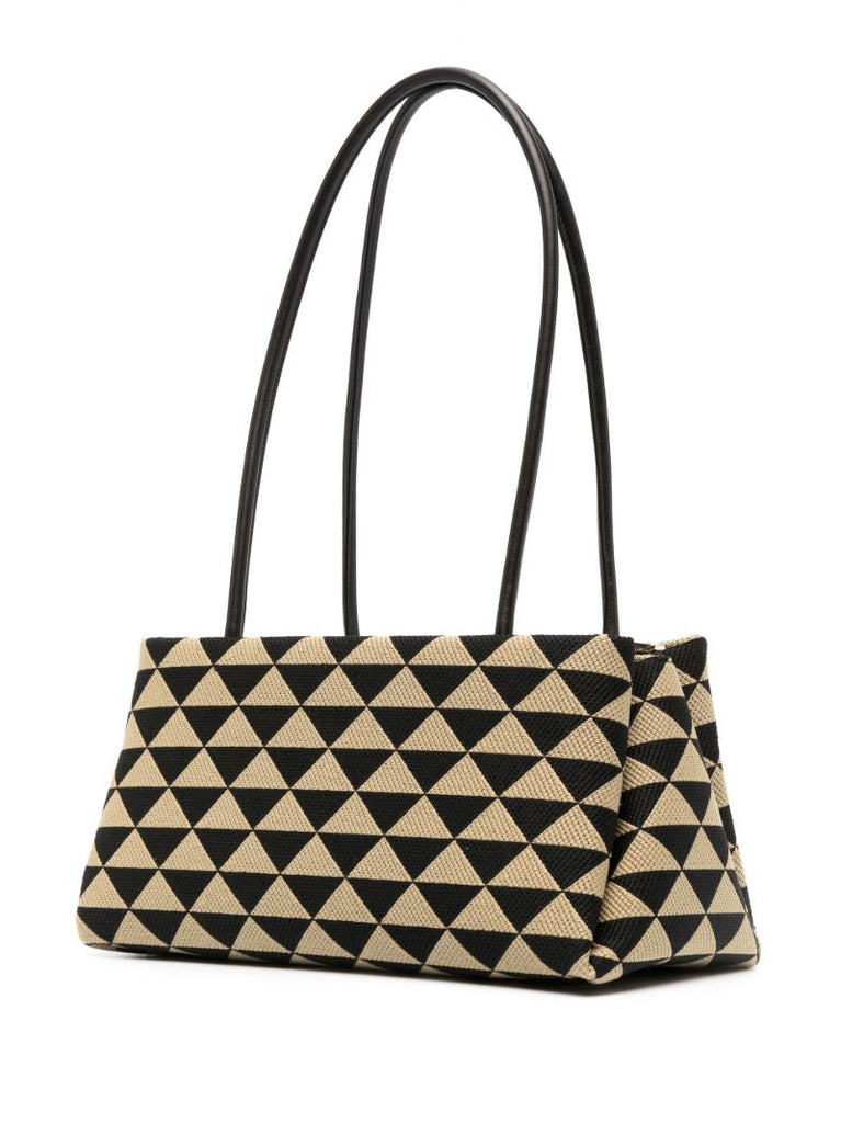 Neutral Symbole Medium Jacquard Shoulder Bag