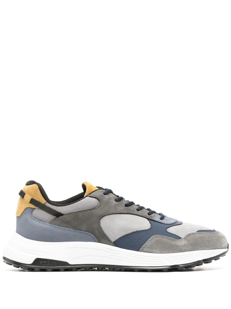 Grey Hyperlight Suede Low-top Sneakers