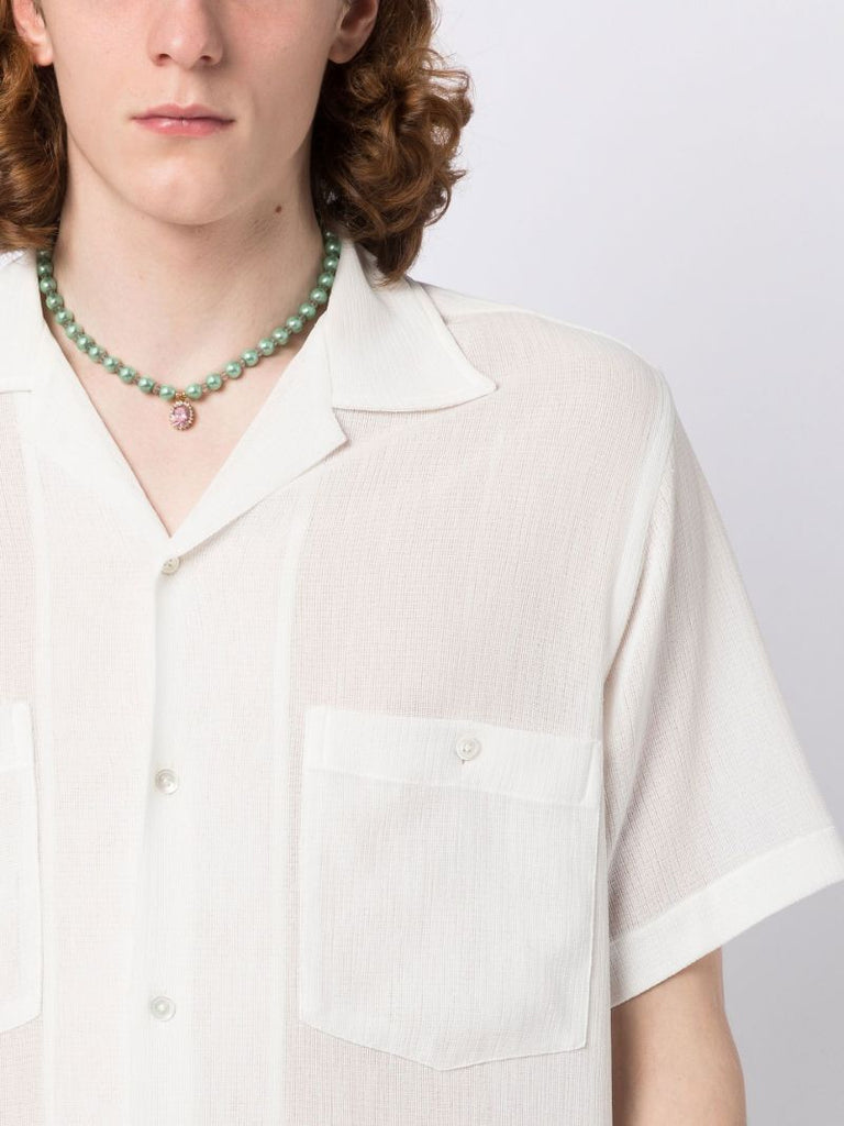 Multicoloured Pearl Beaded Necklace
