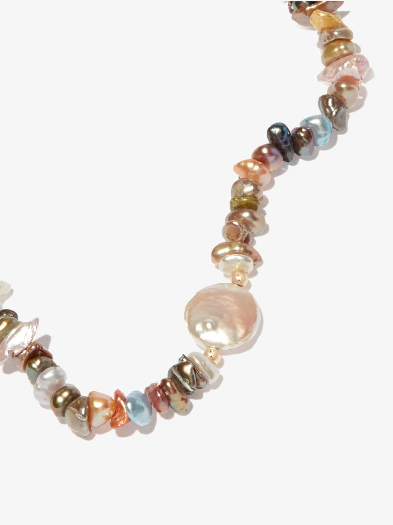 Multicoloured Pearl Beaded Bracelet