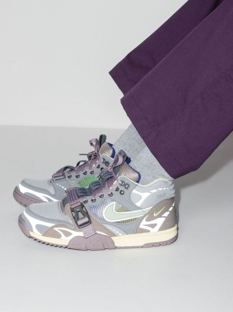 Grey Air Trainer 1 Sp Mid-top Sneakers