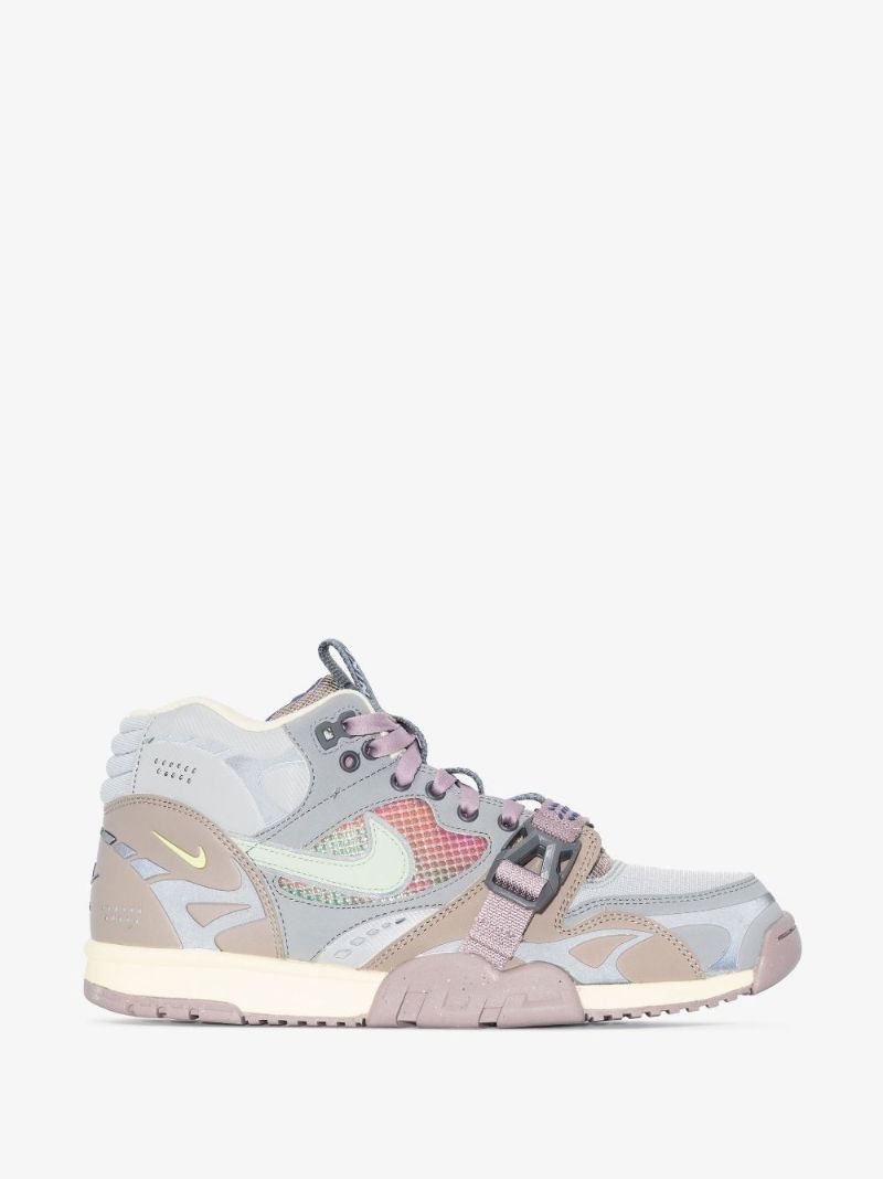 Grey Air Trainer 1 Sp Mid-top Sneakers