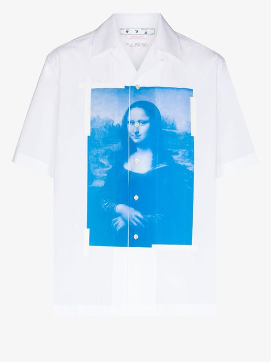 White Monalisa Holiday Cotton Shirt