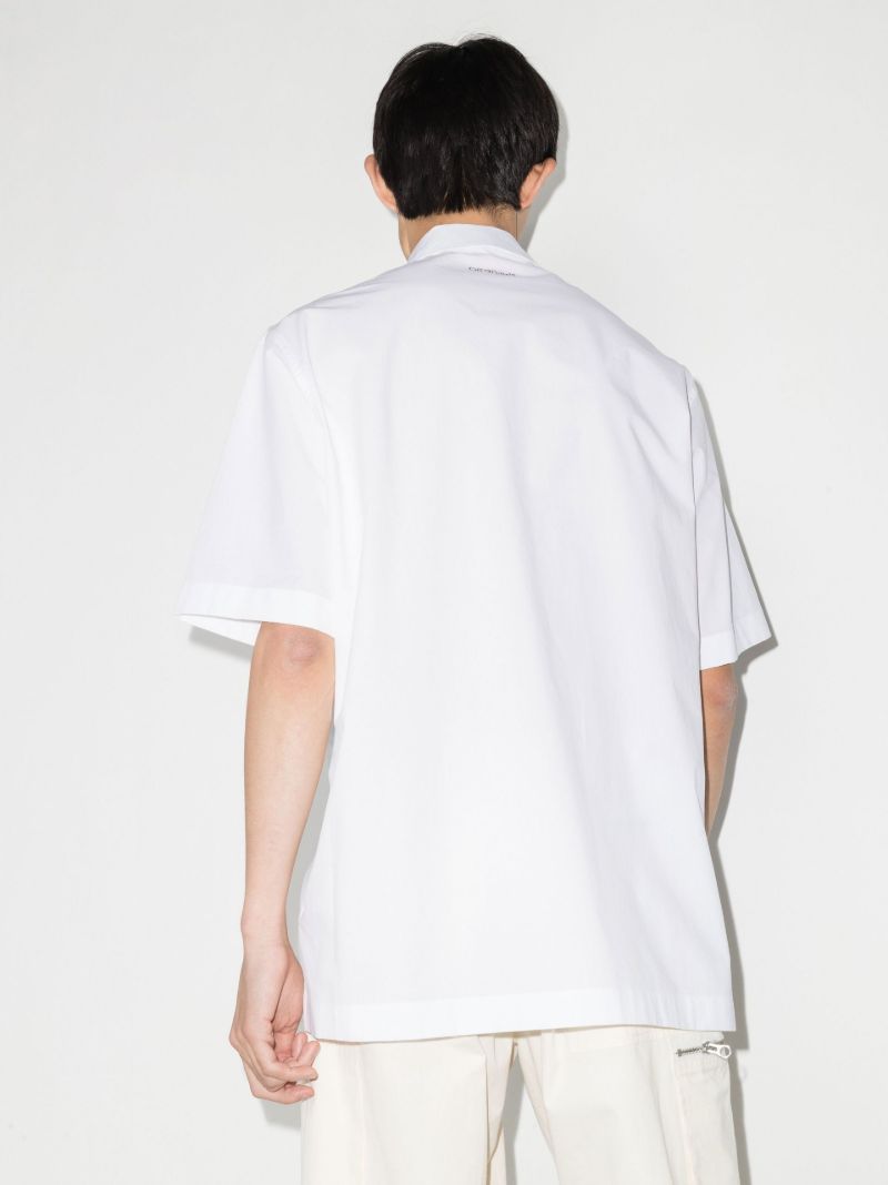 White Monalisa Holiday Cotton Shirt