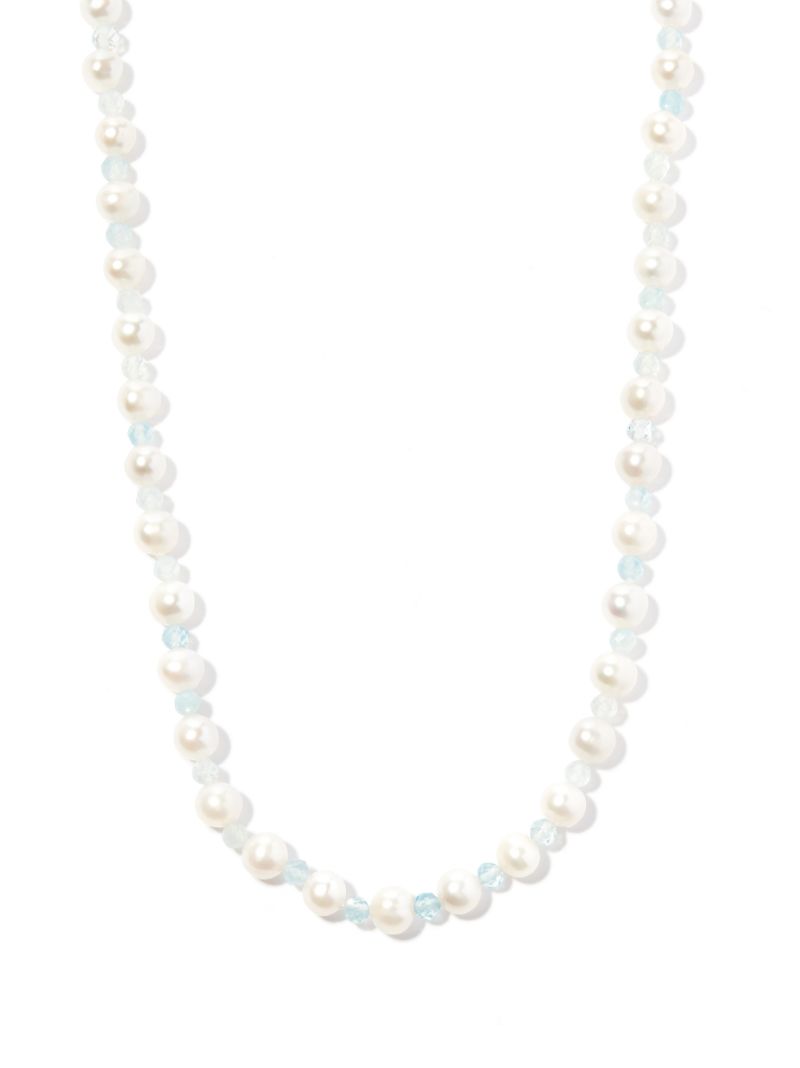Sterling Silver Pearl Necklace
