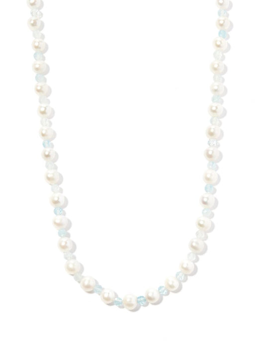 Sterling Silver Pearl Necklace