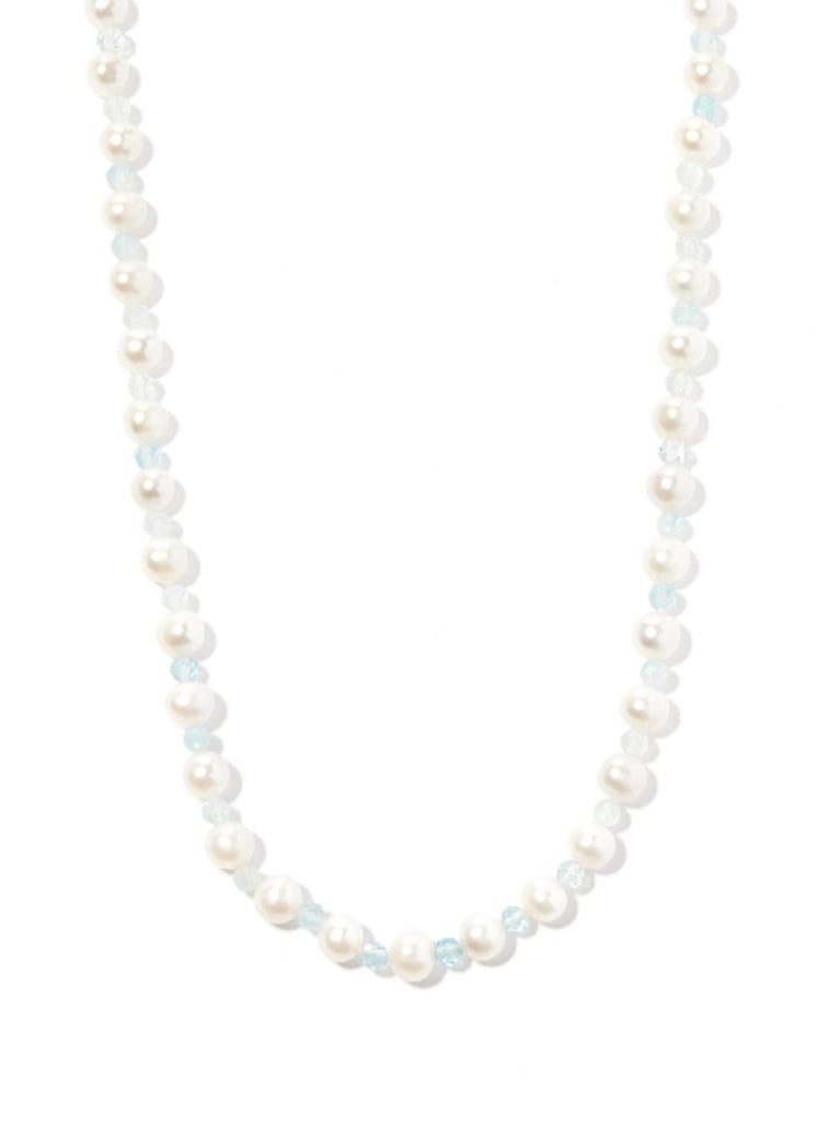 Sterling Silver Pearl Necklace