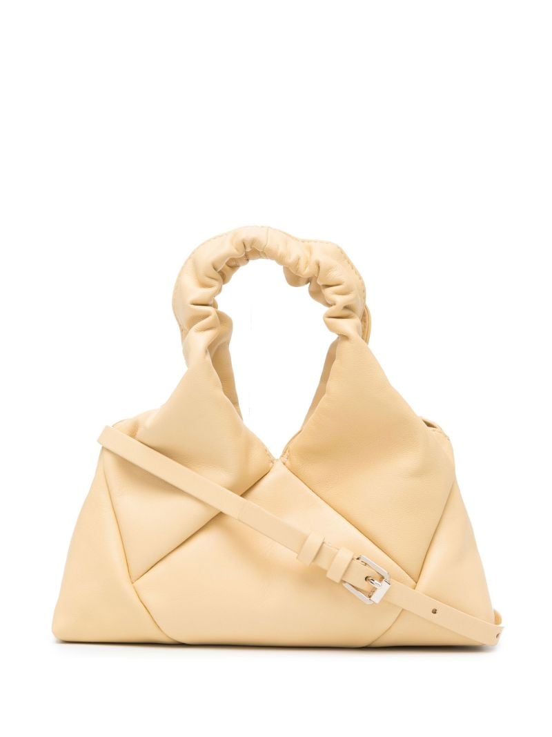 Yellow Mini Didi Leather Cross Body Bag