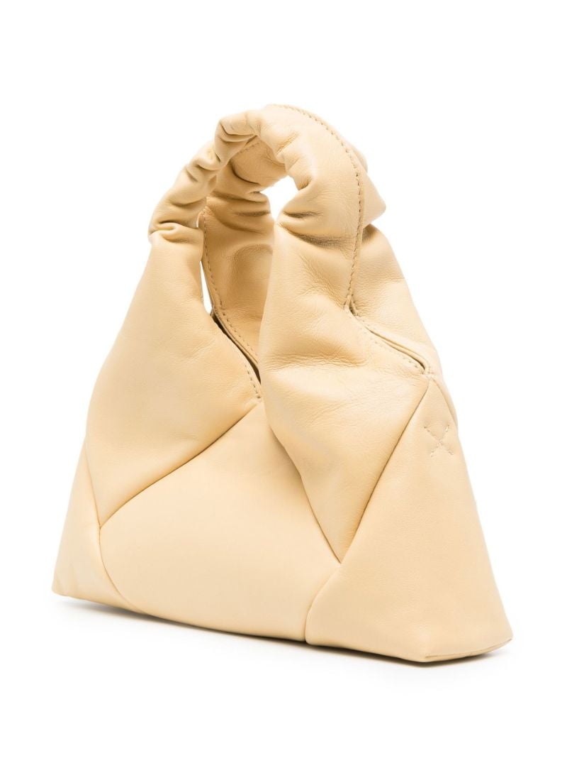 Yellow Mini Didi Leather Cross Body Bag