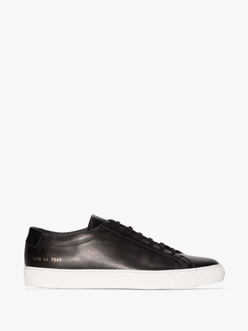 Black Achilles Low Top Sneakers