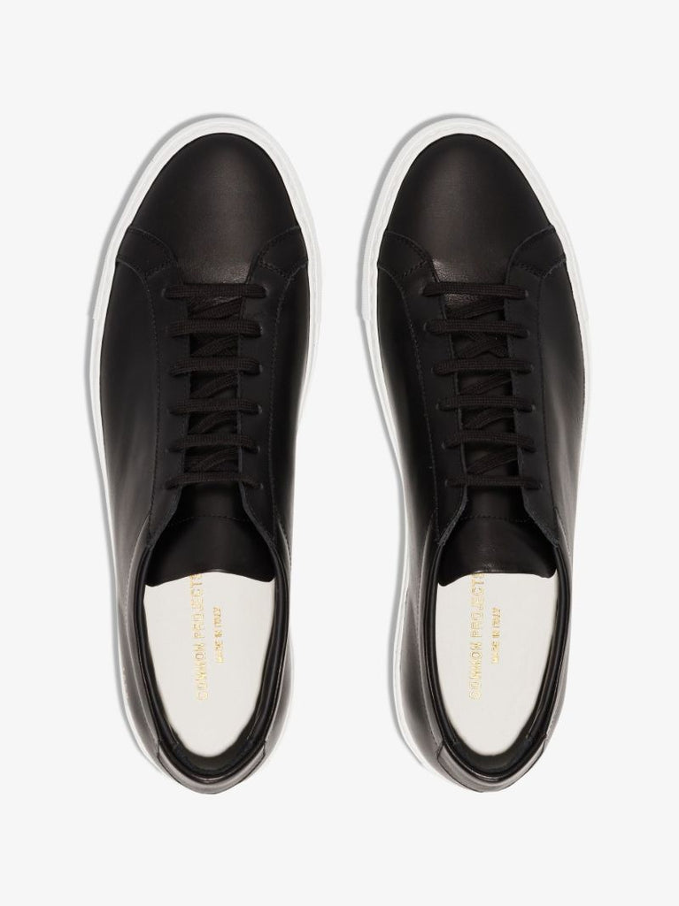 Black Achilles Low Top Sneakers