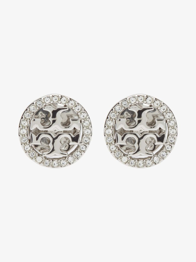 Silver-tone Miller Stud Earrings