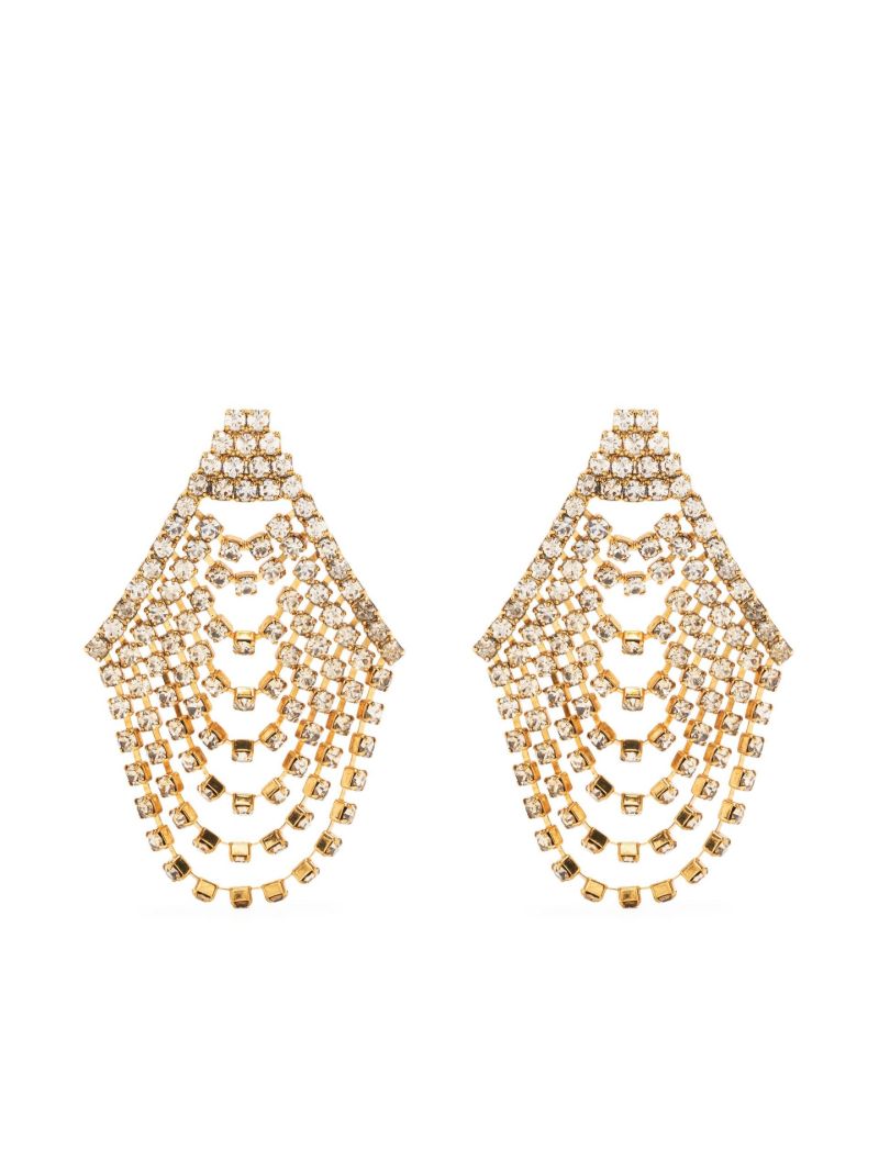 Gold-plated Seraphina Cascade Earrings