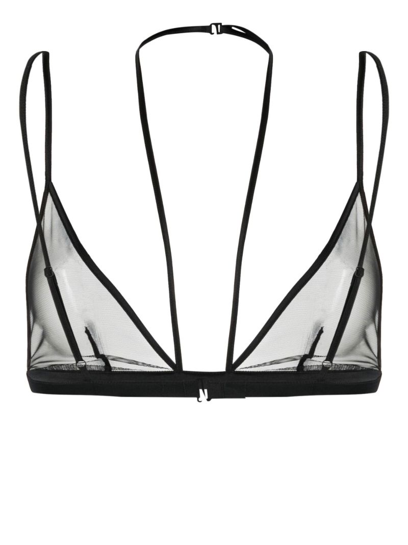 Black Soft Triangle Bra