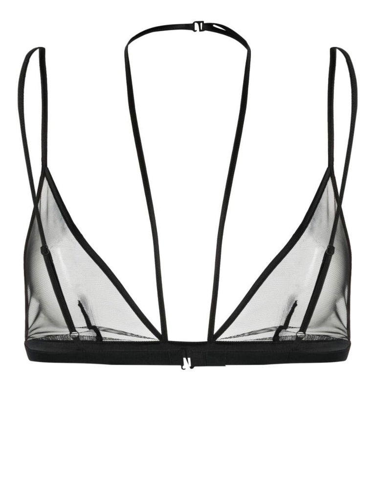 Black Soft Triangle Bra