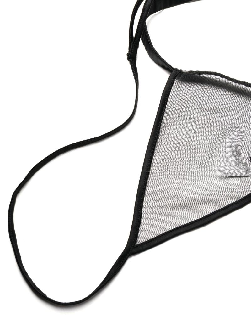 Black Soft Triangle Bra