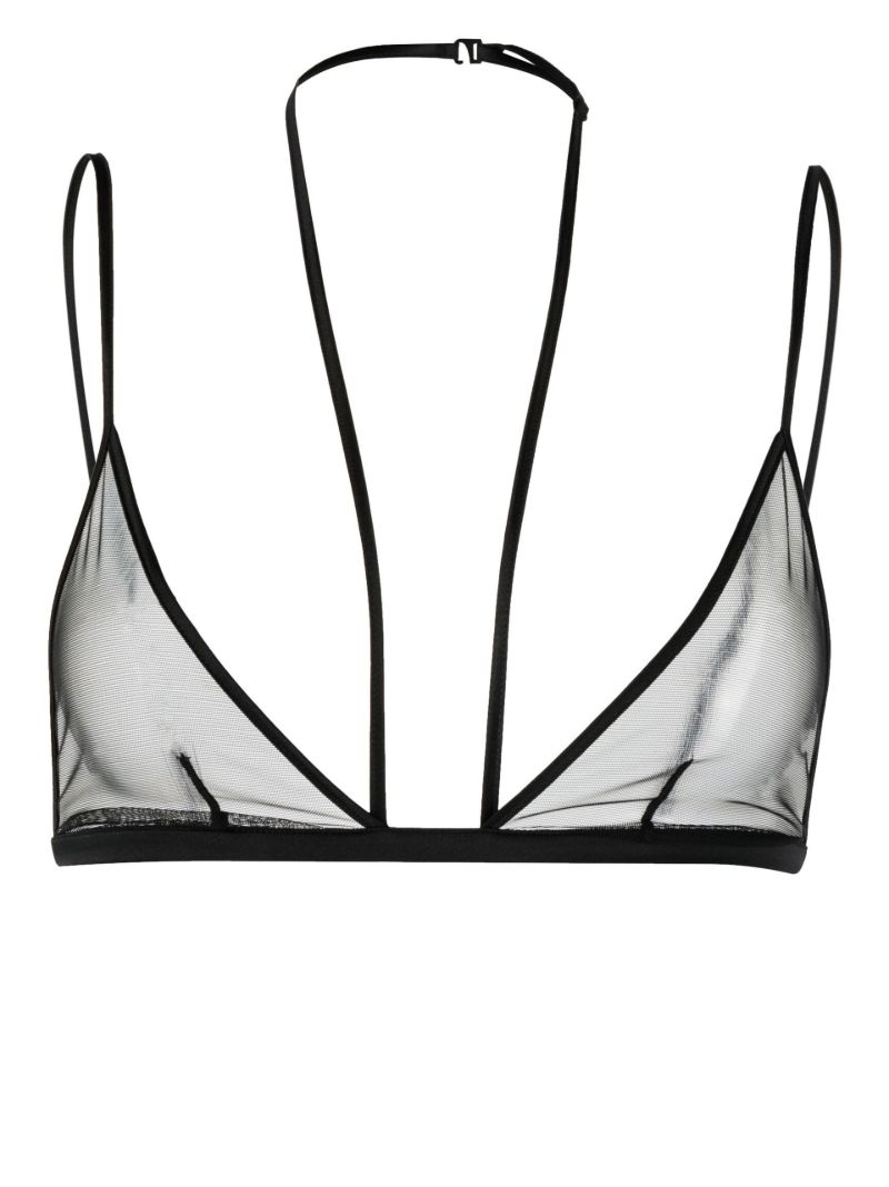 Black Soft Triangle Bra