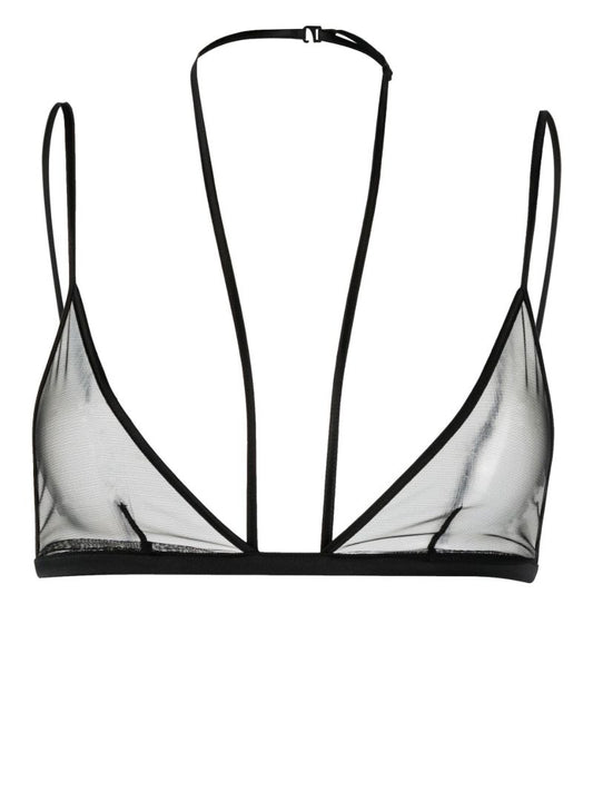 Black Soft Triangle Bra