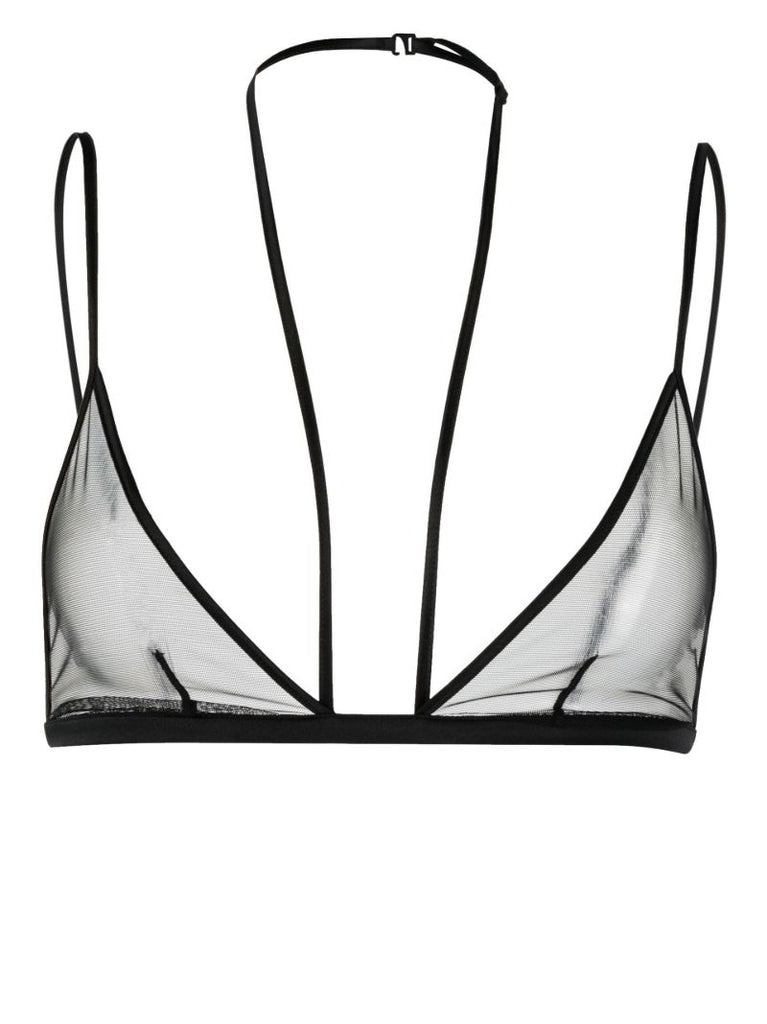 Black Soft Triangle Bra