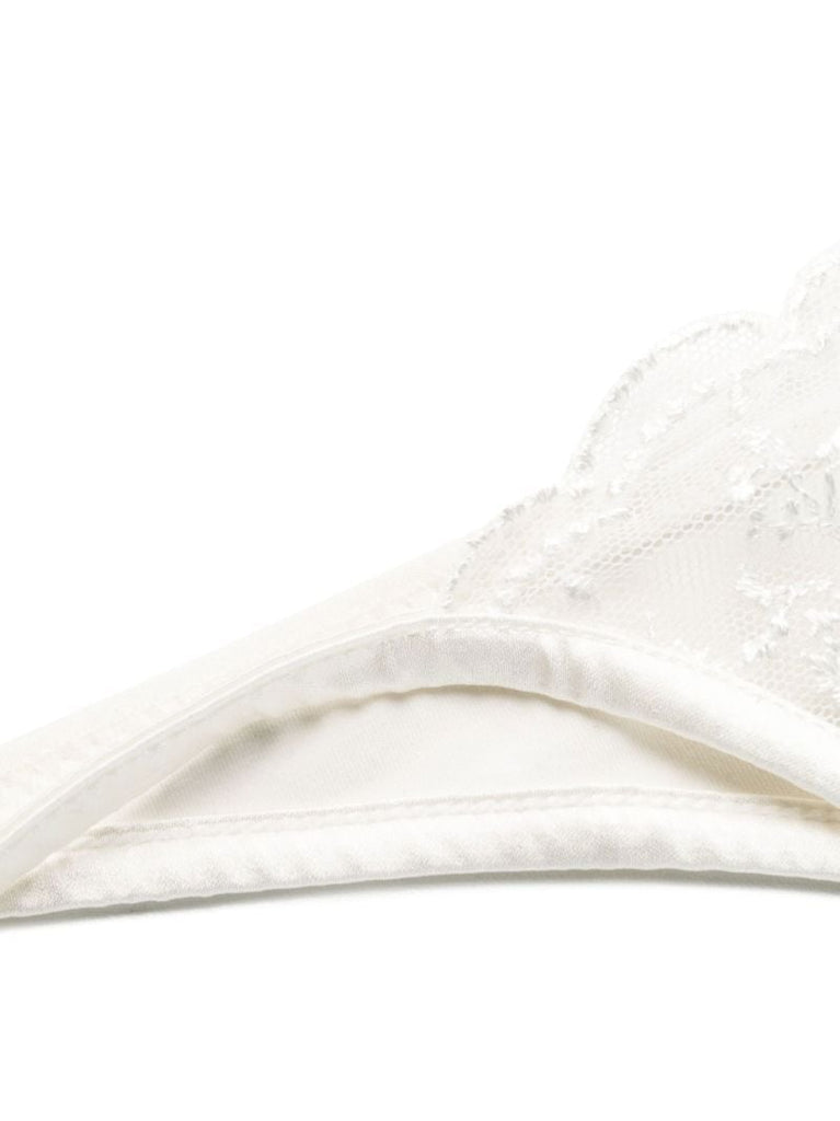 White Midnight Botanica Sheer Thong