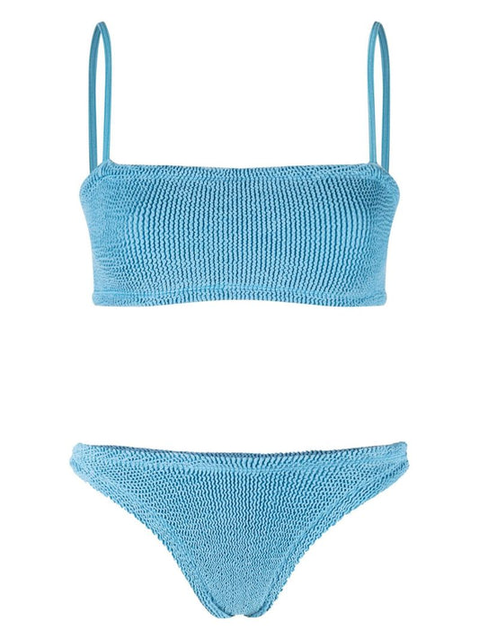 Blue Gigi Crinkle Bikini