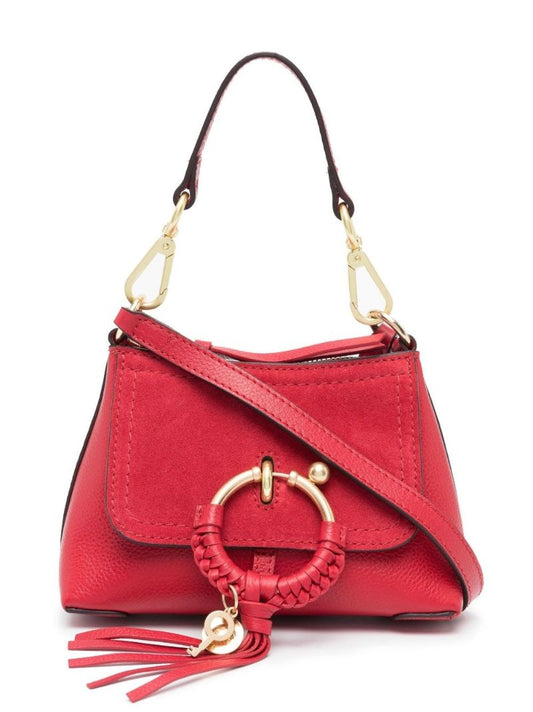 Red Joan Mini Suede Cross Body Bag