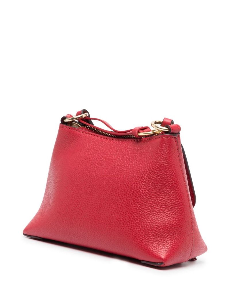 Red Joan Mini Suede Cross Body Bag