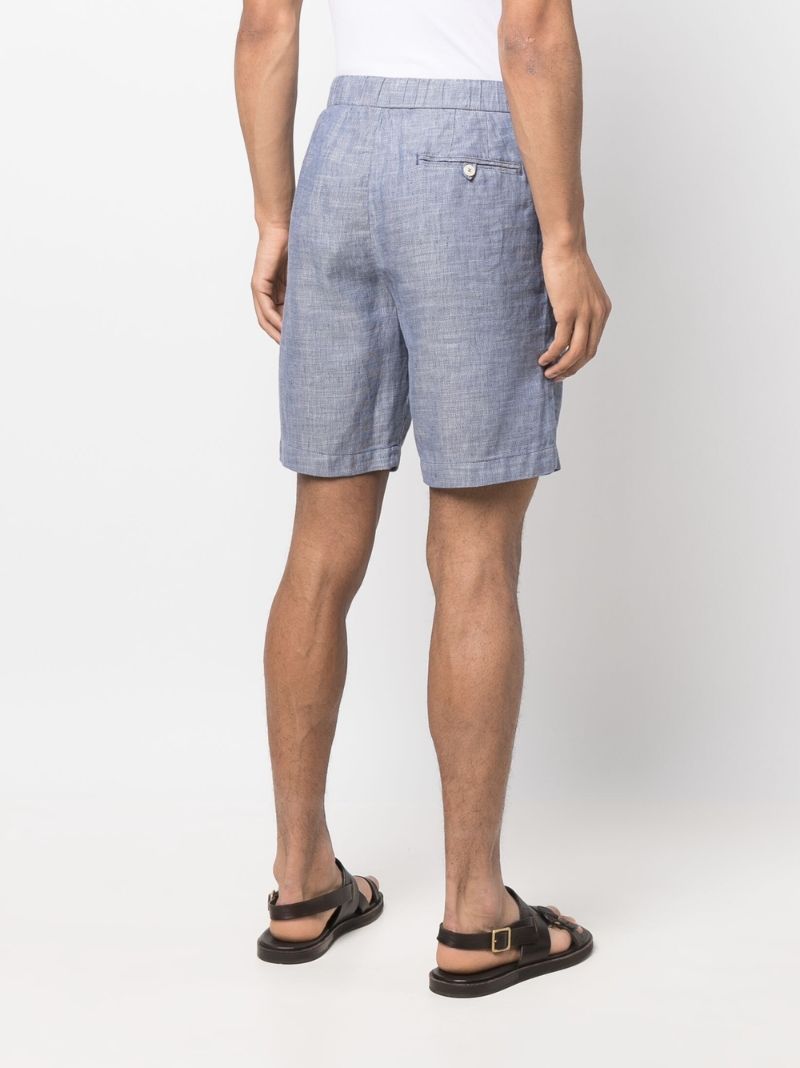 Blue Felipe Drawstring Shorts