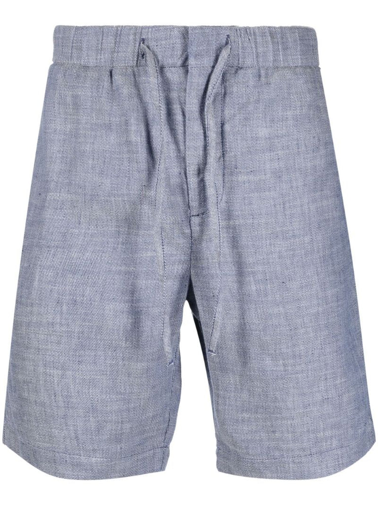 Blue Felipe Drawstring Shorts
