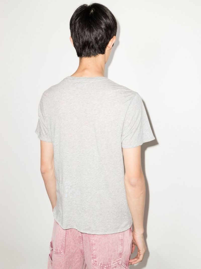 Venice Print Cotton T-shirt