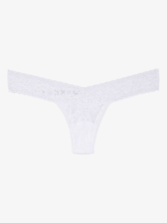 White Classics Low-rise Thong Set