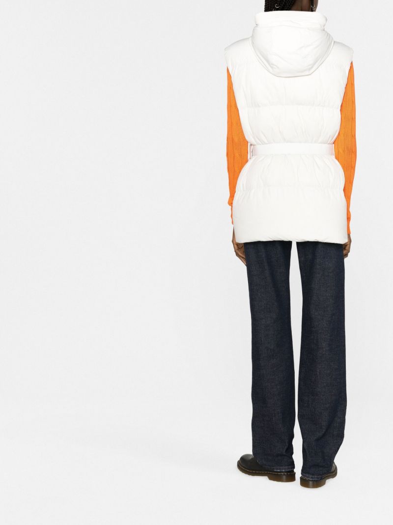 White Rayla Padded Gilet