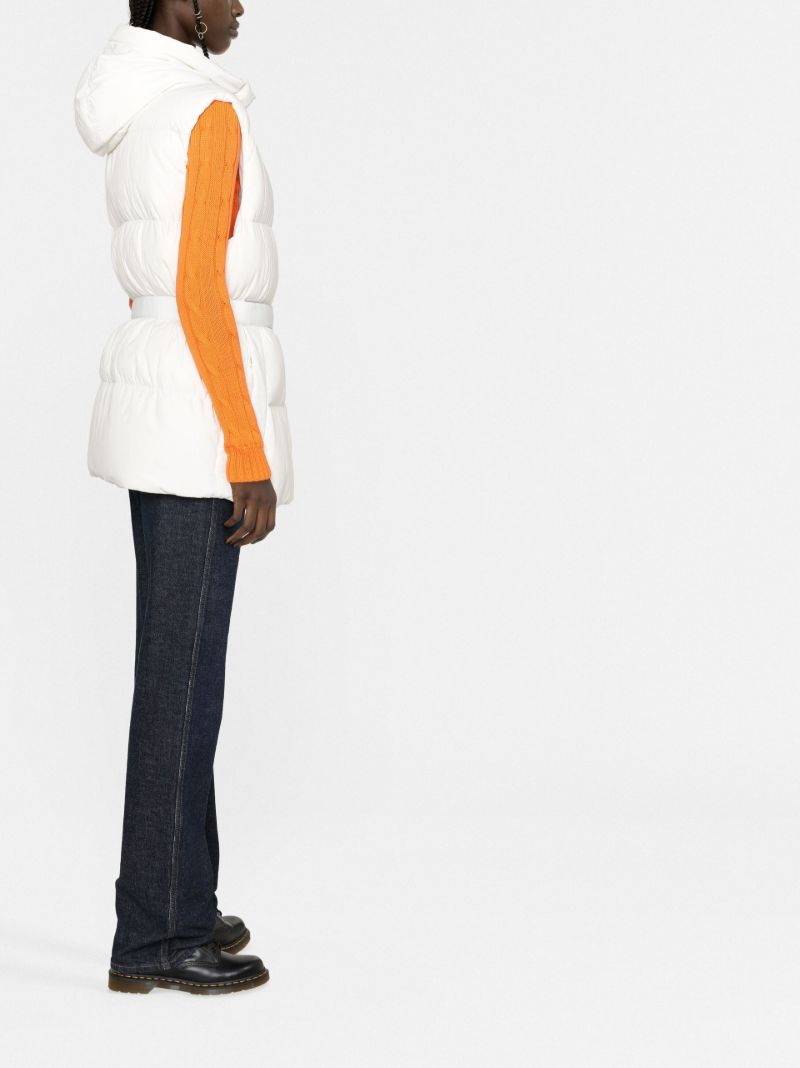White Rayla Padded Gilet