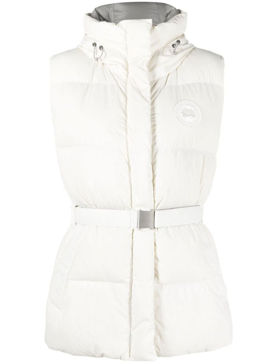 White Rayla Padded Gilet