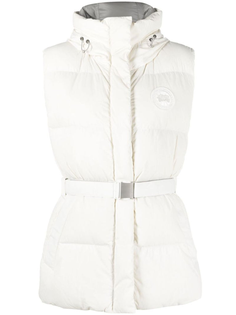White Rayla Padded Gilet