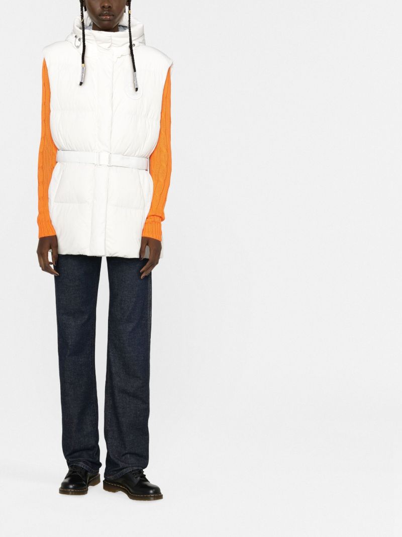 White Rayla Padded Gilet