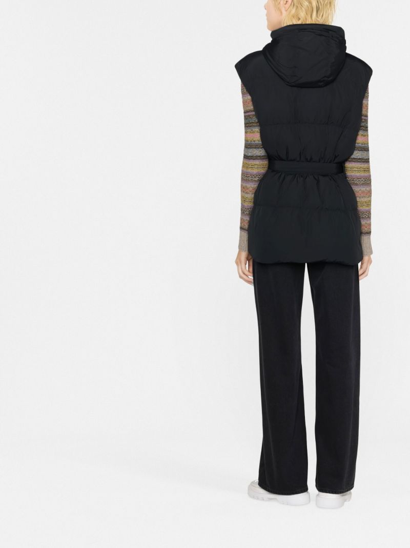 Black Rayla Padded Gilet