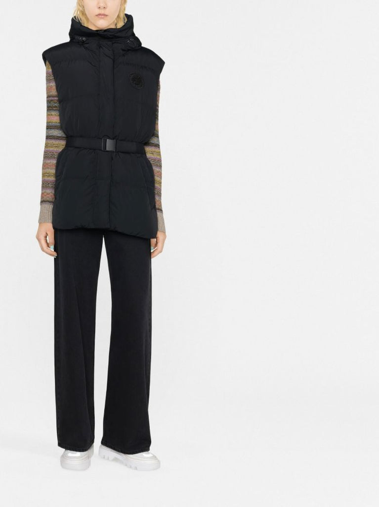 Black Rayla Padded Gilet