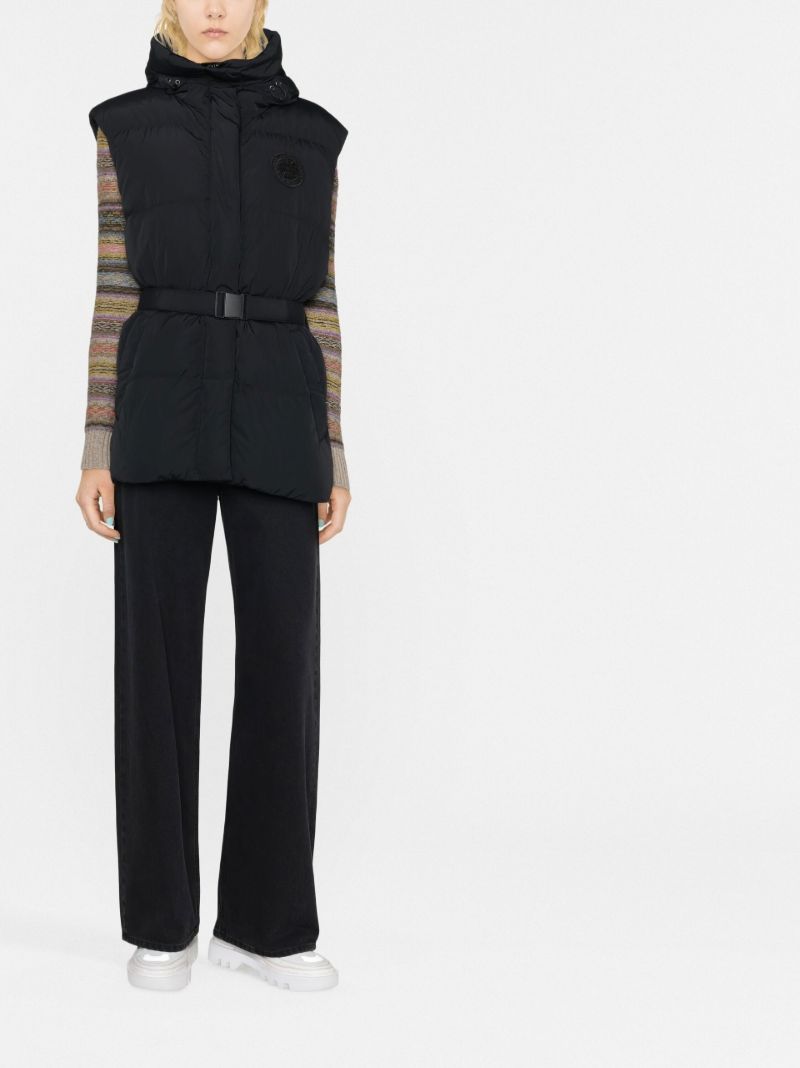 Black Rayla Padded Gilet