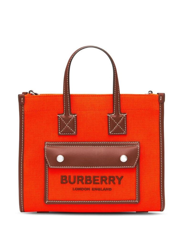 Orange Freya Mini Tote Bag