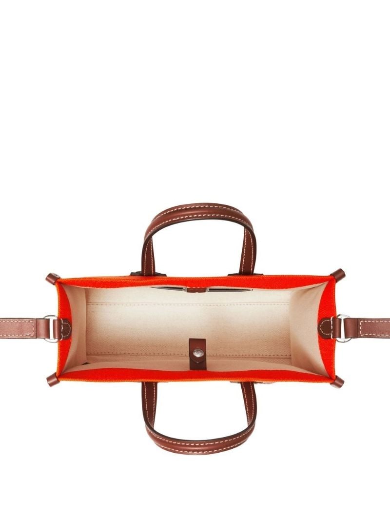 Orange Freya Mini Tote Bag