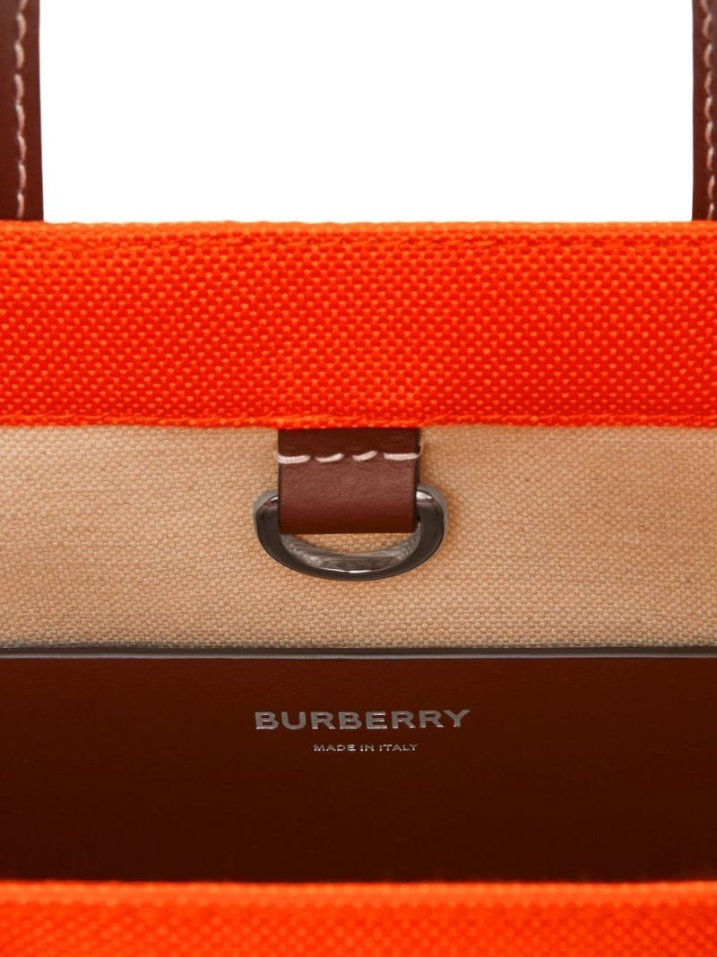 Orange Freya Mini Tote Bag