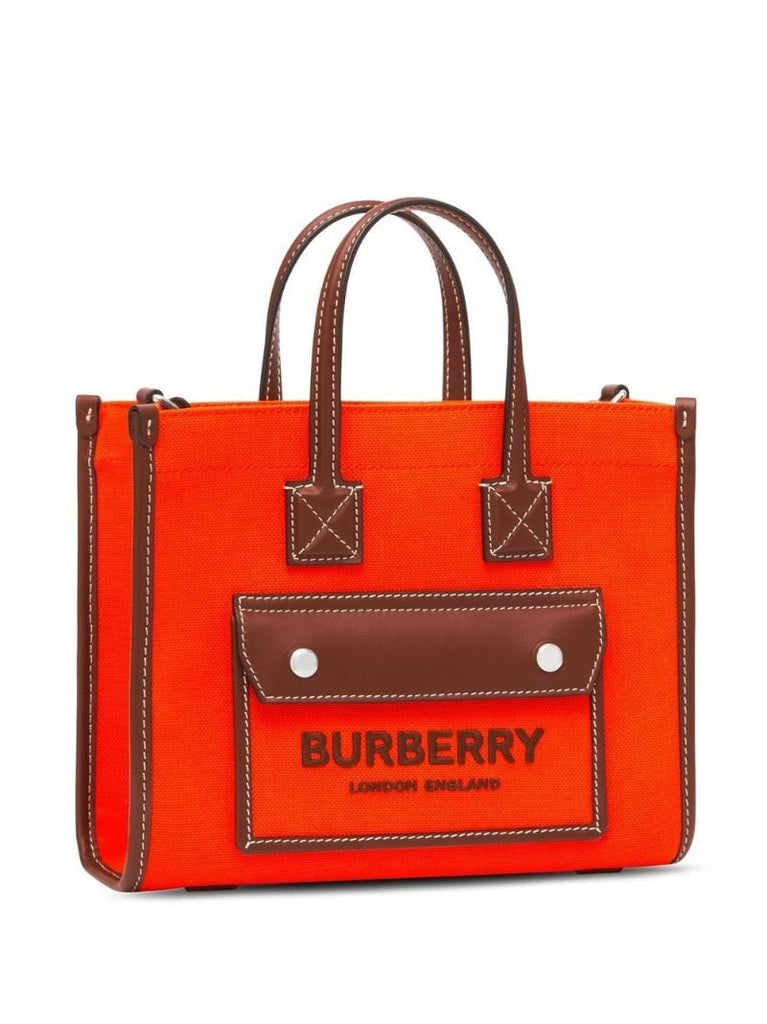Orange Freya Mini Tote Bag